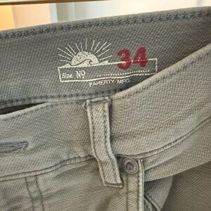 Men’s Faherty Terry 5 pocket pants